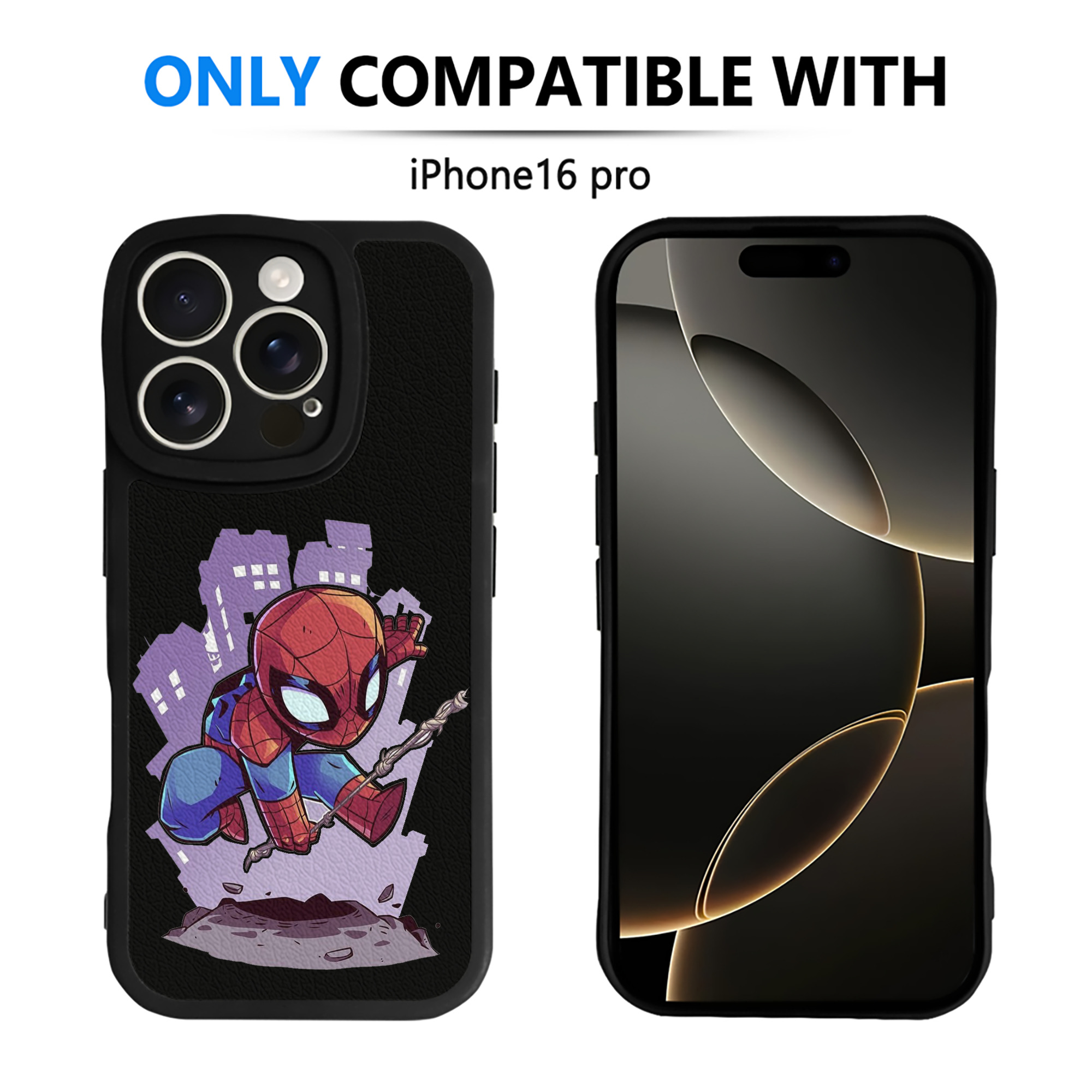 （画像用） アベンジャーズ The Avengers 【iPhone 16シリーズ対応】シリコンスマホケース（レザー調） 材質：シリコン